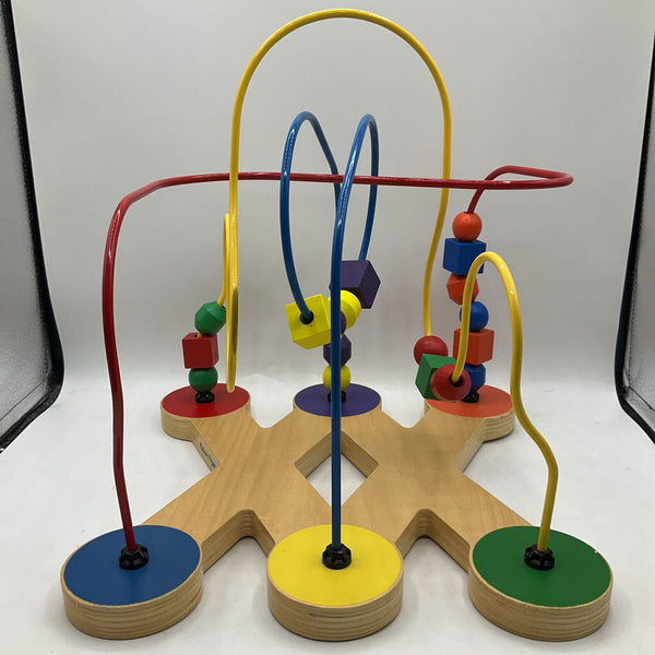 Melissa & Doug Classic Wooden Bead Maze