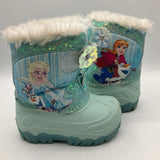 Size 6: Target Frozen Velcro Strap Snow Boots