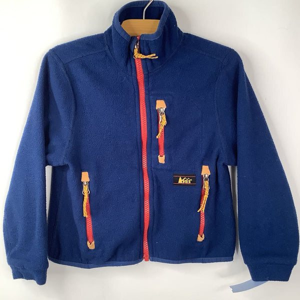 Size 4-5: REI Navy Fleece Coat