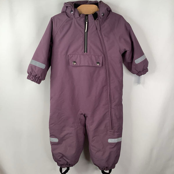 Size 1-1.5 Polarin O Pyret Puple Snowsuit
