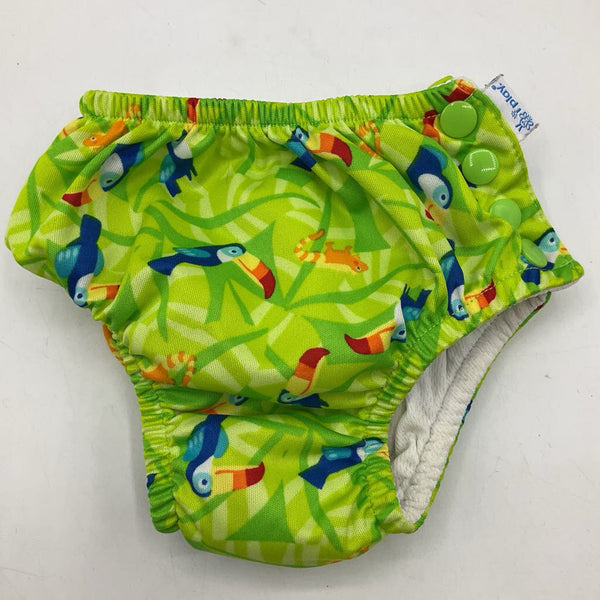 Size 12m: I Play Green Toucan/ Lizard Swim Diaper