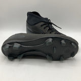 Size 5.5Y: Nike Black Soccer Cleats