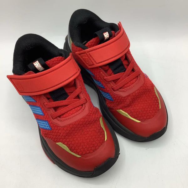 Size 11: Adidas Marvel Red Shoes