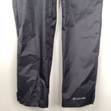 Size 8: Columbia Black Rain Pants