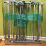 risco Steel Extra Wide Auto-Close Gate W/Extensions