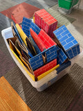 Cardboard Building Blocks -As Is