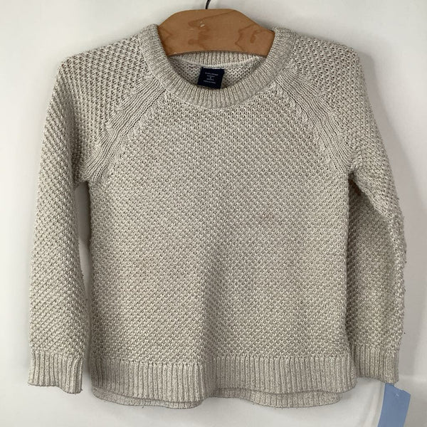 Size 4: Gap Creme Shimmery Knitted Sweater