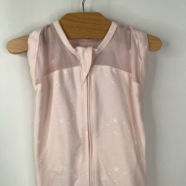 Size S: Happiest Baby Pink Star Print Swaddle Sleepsack