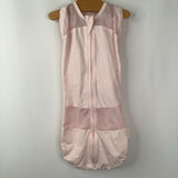 Size S: Happiest Baby Pink Star Print Swaddle Sleepsack