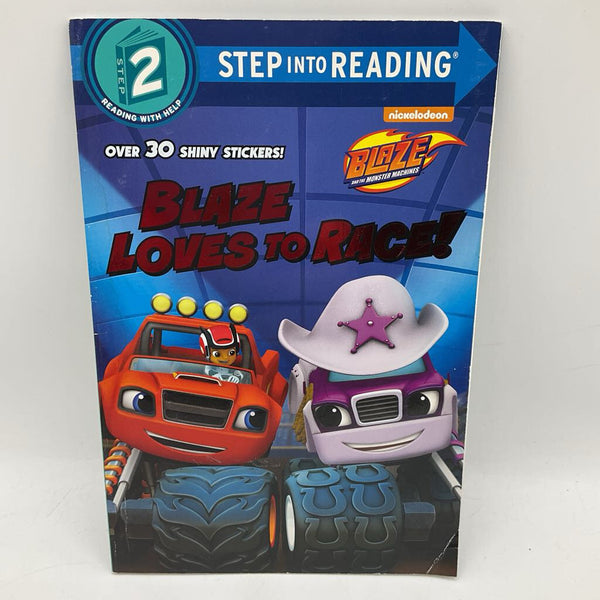 Blaze Loves To Race (paperback)