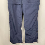 Size 7-8: Columbia Blue Knee Zip Cargo Pants