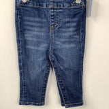 Size 9m: Levi Blue Jean Overalls