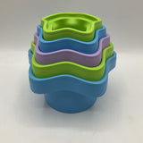 Green Toys Colorful 5pc Star Stacking Cups