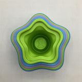 Green Toys Colorful 5pc Star Stacking Cups