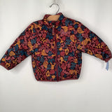 Size 2: REI Co-Op Red/Blue/Orange Anima Print 80% Down Winter Coat