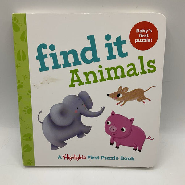 Find It Animals (boardbook)