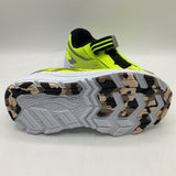 Size 10: Saucony Yelow/Black Velcro Shoes