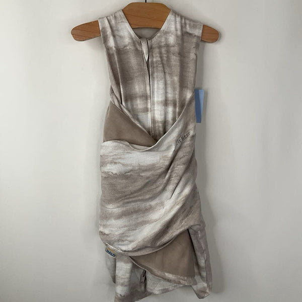 Size 0-3m: Halo Brown/Cream Sleep Sack