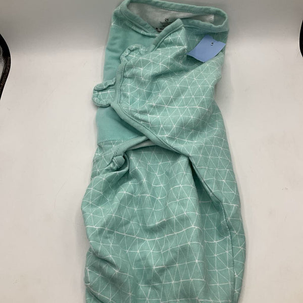 Size L: SwaddleMe Teal Triangle Sleep Sack