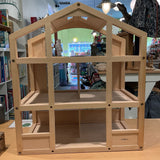 Ryans World Wooden Doll House W/Assorted Accessories (retails $200)