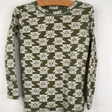 Size 6: Gap Green Star Wars Print 2pc PJs