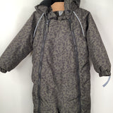 Size 12-18m: VRS Mini Brown/Blue Spotted Snow Suit