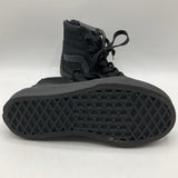 Size 13.5: Vans Black Zip/Lace-Up Sneakers