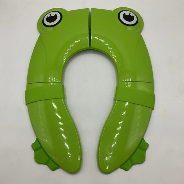Green Frog Foldable Travel Potty