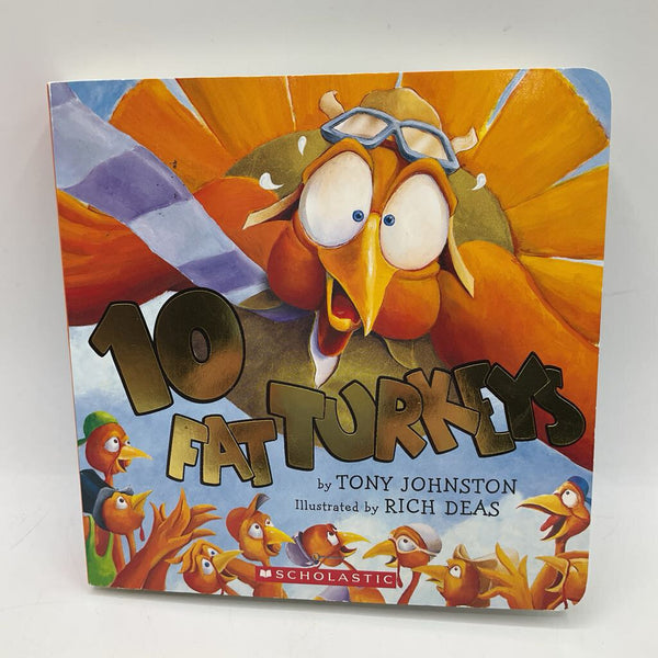10 Fat Turkeys (boardbook)