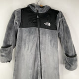 Size 18-24m: The North Face Grey Fleece Zip Up Bunting