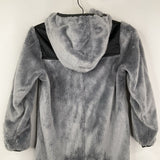 Size 18-24m: The North Face Grey Fleece Zip Up Bunting