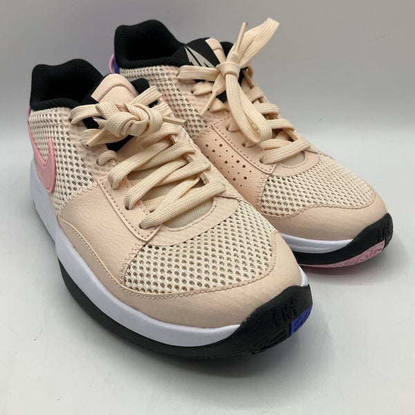 Size 4Y: Nike Pink/Blue Lace Up Sneakers
