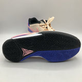 Size 4Y: Nike Pink/Blue Lace Up Sneakers