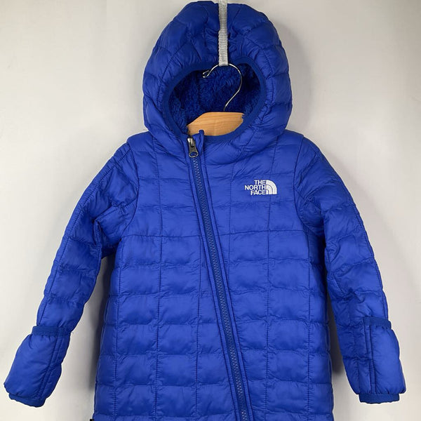 Size 12-18m: The North Face Blue Fleece Puffy Bunting