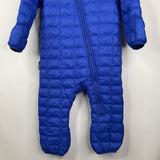 Size 12-18m: The North Face Blue Fleece Puffy Bunting