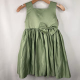Size 8: Green Tank Bow Dress