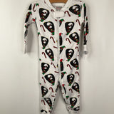 Size 12-18m (75): Hanna Andersson White Penguin Holiday 1pc PJs