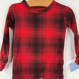 Size 12-18m: Old Navy Red Plaid 2pc PJs