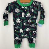Size 12-18m (75): Hanna Andersson Navy Star Wars Holiday 2pc PJs