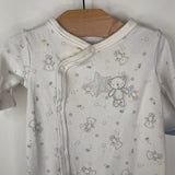 Size NB: Koala Baby White Bear 1pc Footy PJs