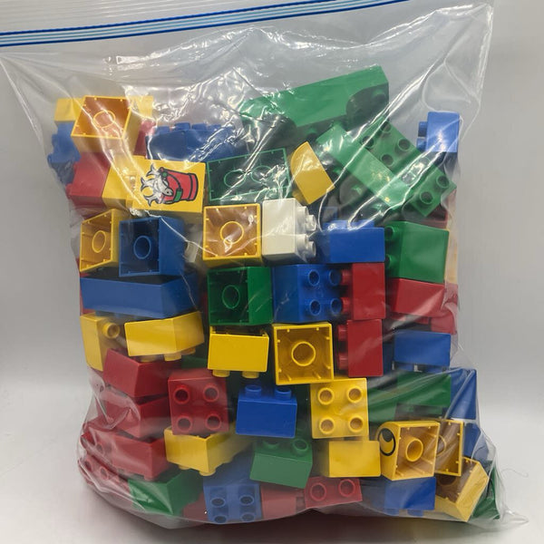2 Gallon Bag Of Assorted Duplos