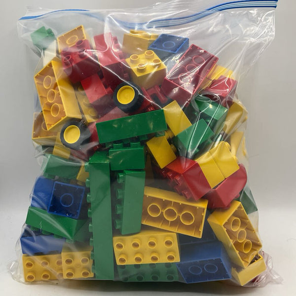 2 Gallon Bag Of Assorted Duplos