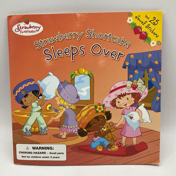 Strawberry Shortcake Sleeps Over (Paperback)
