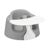 Bumbo Grey Booster Seat w/ Tray