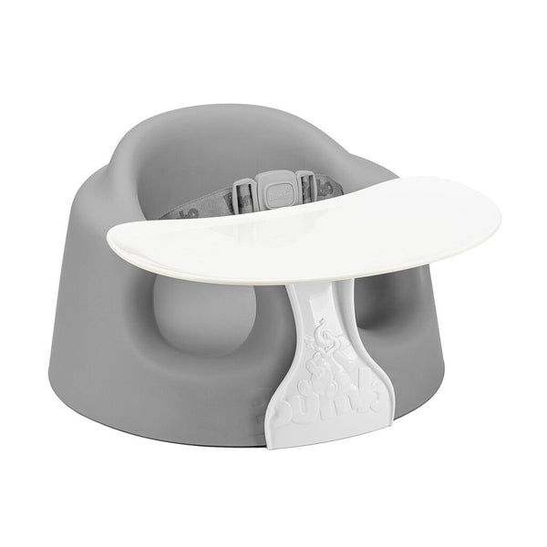Bumbo Grey Booster Seat w/ Tray