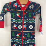 Size 18-24m (80): Hanna Andersson Blue Holiday PJs