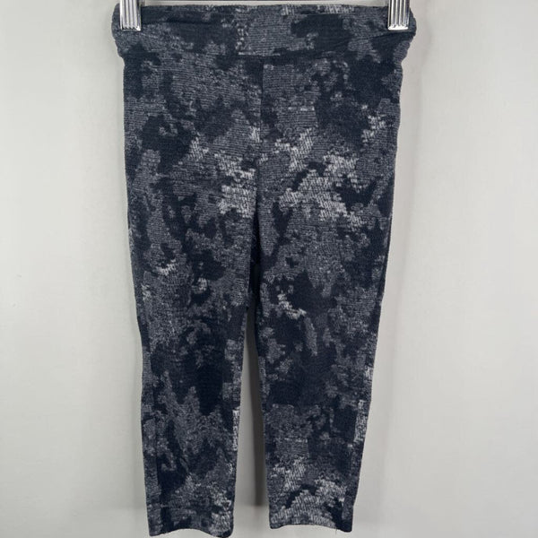 3T: Columbia Grey/Black Organic Pattern Cozy Legging