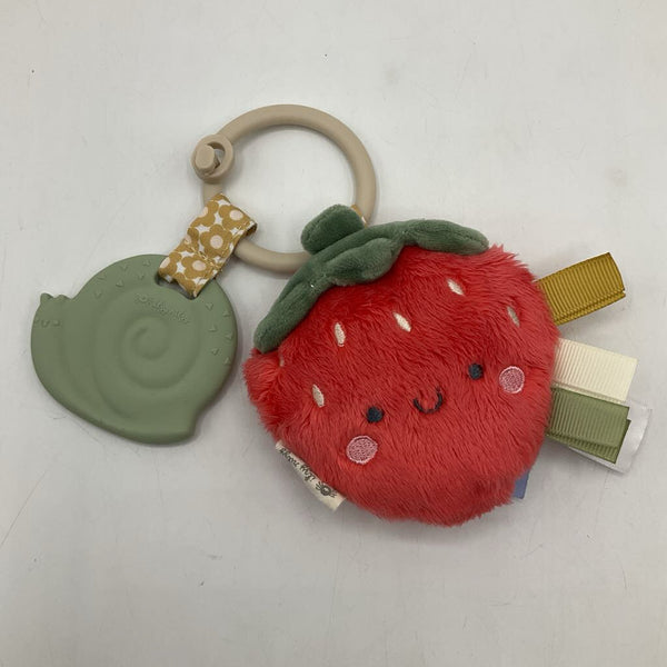 Itsy Ritzy Plush Strawberry Stroller Toy