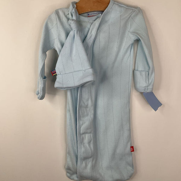 Size NB: Magnetic Me Blue Nighty w/ Hat