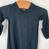 Size Preemie: Magnetic Me Black Footy 1pc PJs